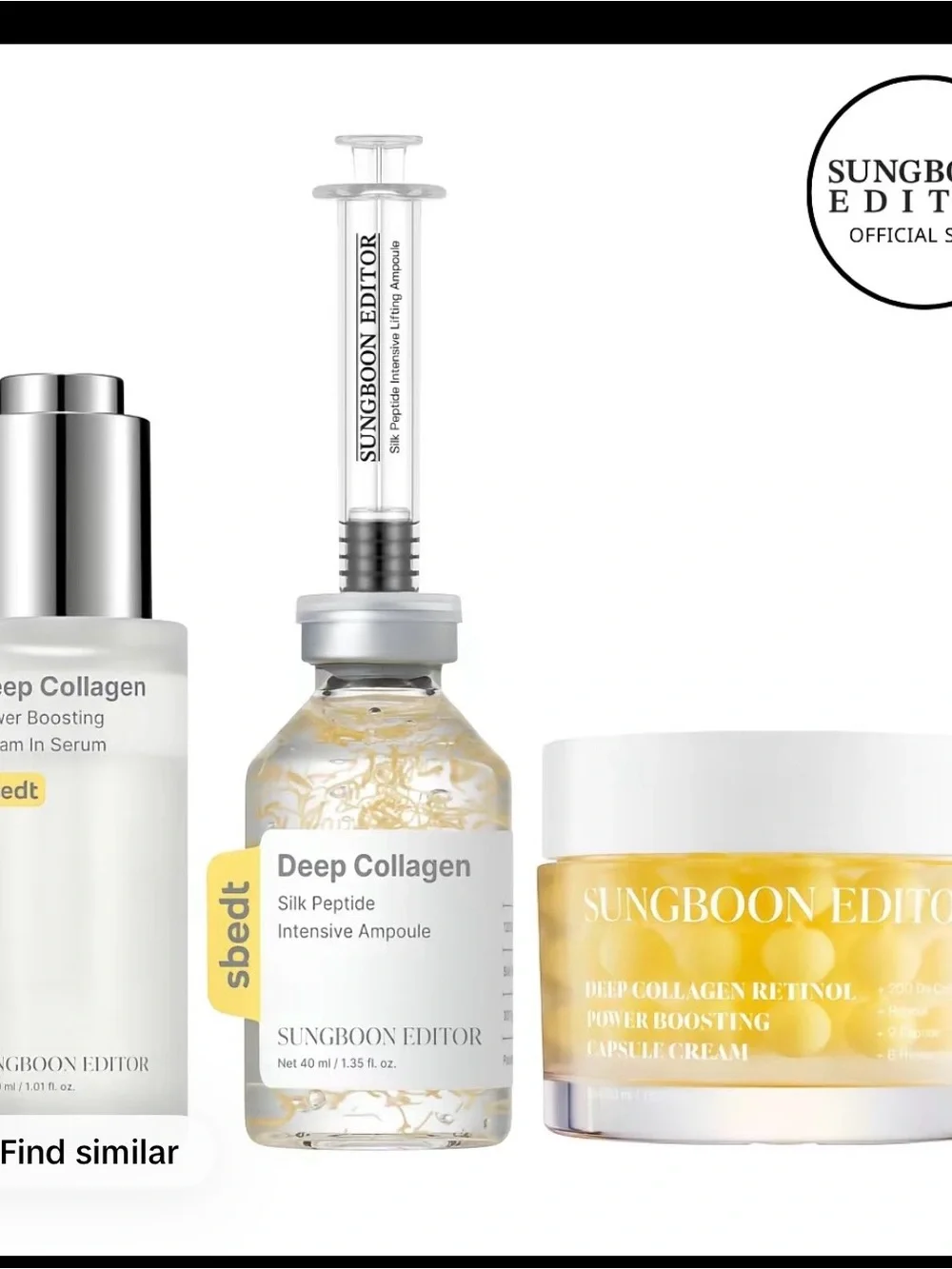 Deep Collagen Silk Peptide Intensive Ampoule - Yellow